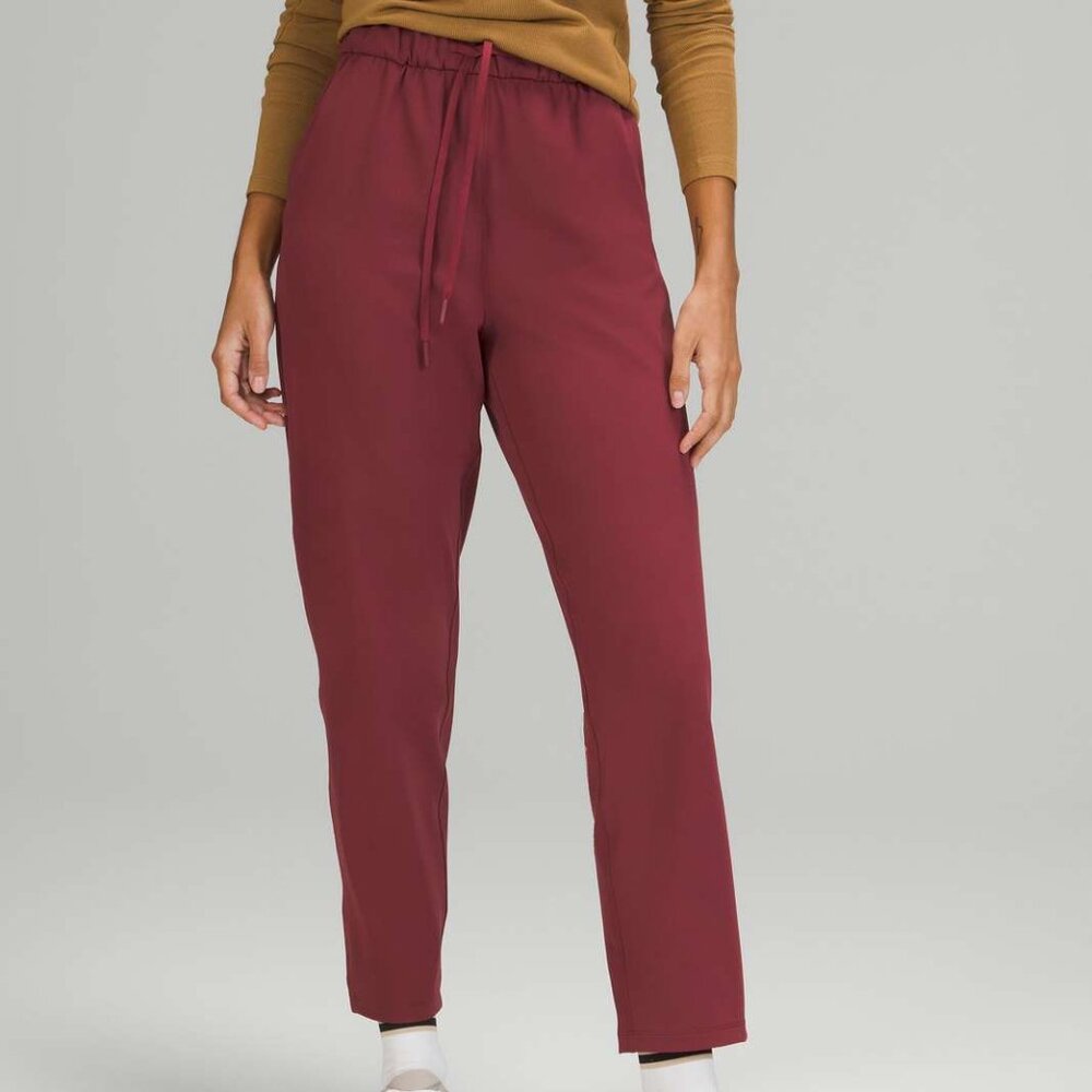 lululemon athletica Maroon Track Joggers